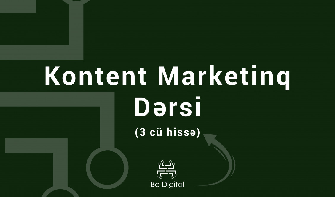 Content Marketing Lesson (Part 3)